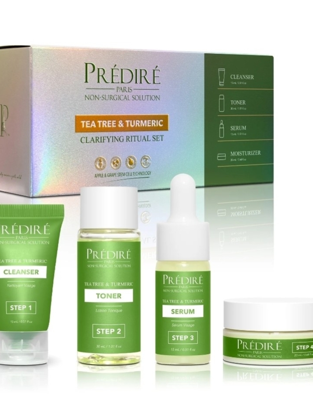 Predire Paris Tea Tree & Turmeric Clarifying Set